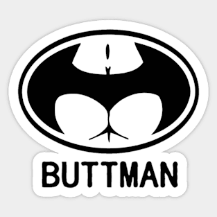 Buttman Sticker